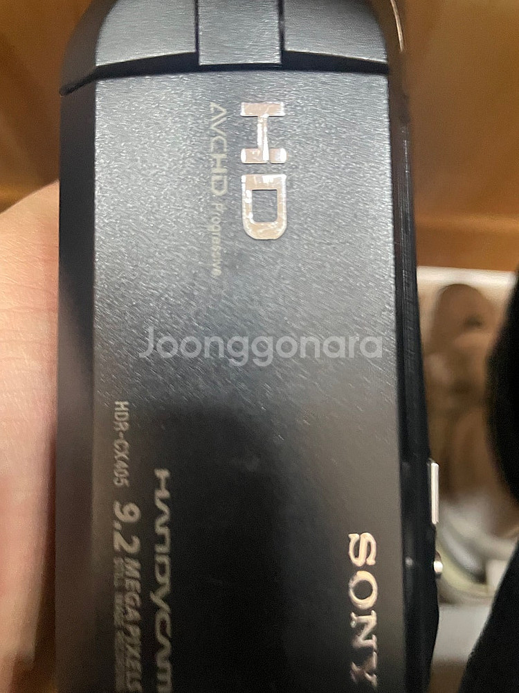 소니 HDR-CX405 핸디캠 캠코더 배터리 포함--1