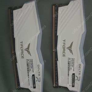 택포) TeamGroup T-Force DDR4-3600 32GB(16Gx2) CL18 Delta RGB 화이트 패키지 서린