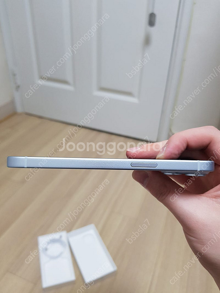 [애플] 아이폰 15 블루 128기가 팝니다--4