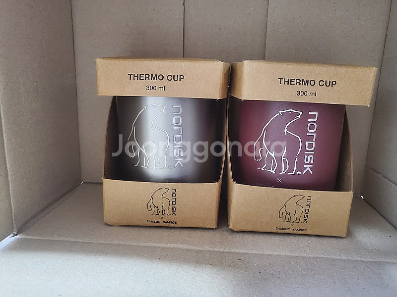 노르디스크 삼소삼소 써모컵 300ml 새상품--0