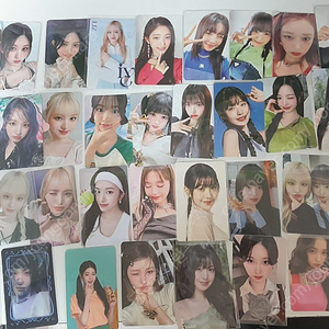 덤드림 택포) 일괄 아이브 포카 42장 아이브 원영 유진 레이 이서 리즈 가을 포카 아이브 정품 포카 다양한 아이브 도무송스티커 프리쿠라 메모지 덤 드림