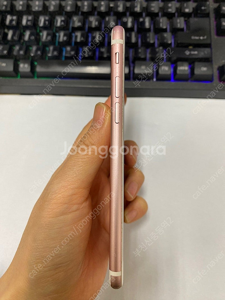 197279 아이폰7 로즈골드 외관깔끔 32GB 배터리...--4