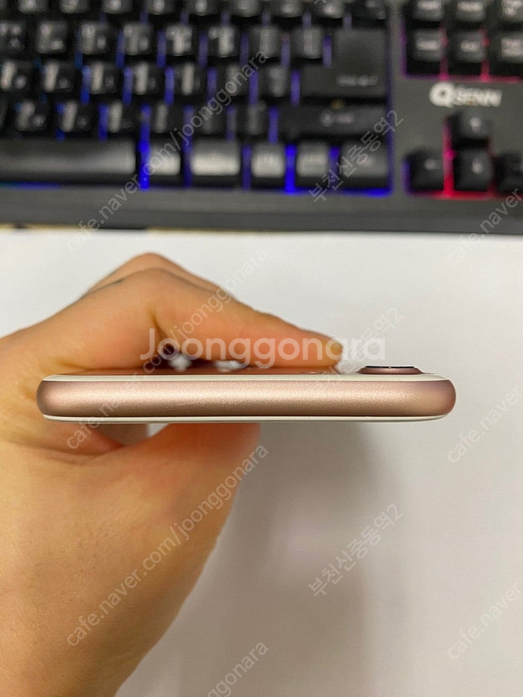 199600 아이폰7 로즈골드 SS급 32GB 배터리성...--3