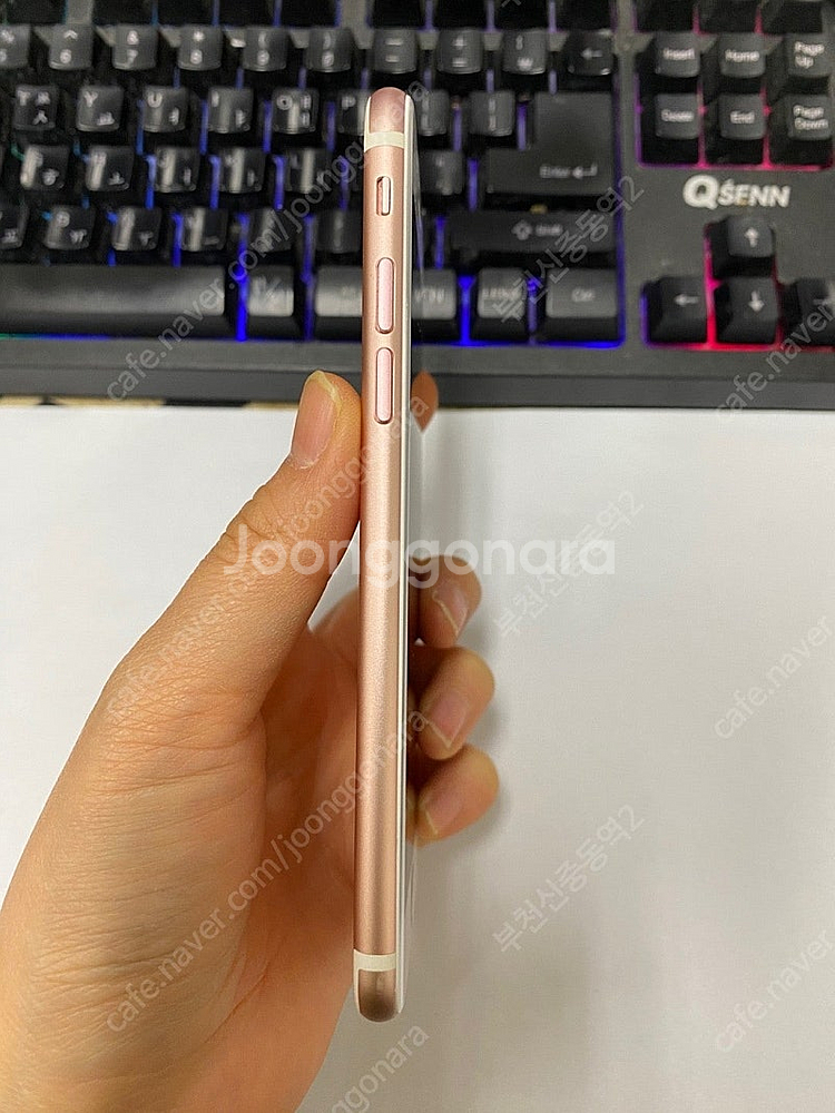 199600 아이폰7 로즈골드 SS급 32GB 배터리성...--4
