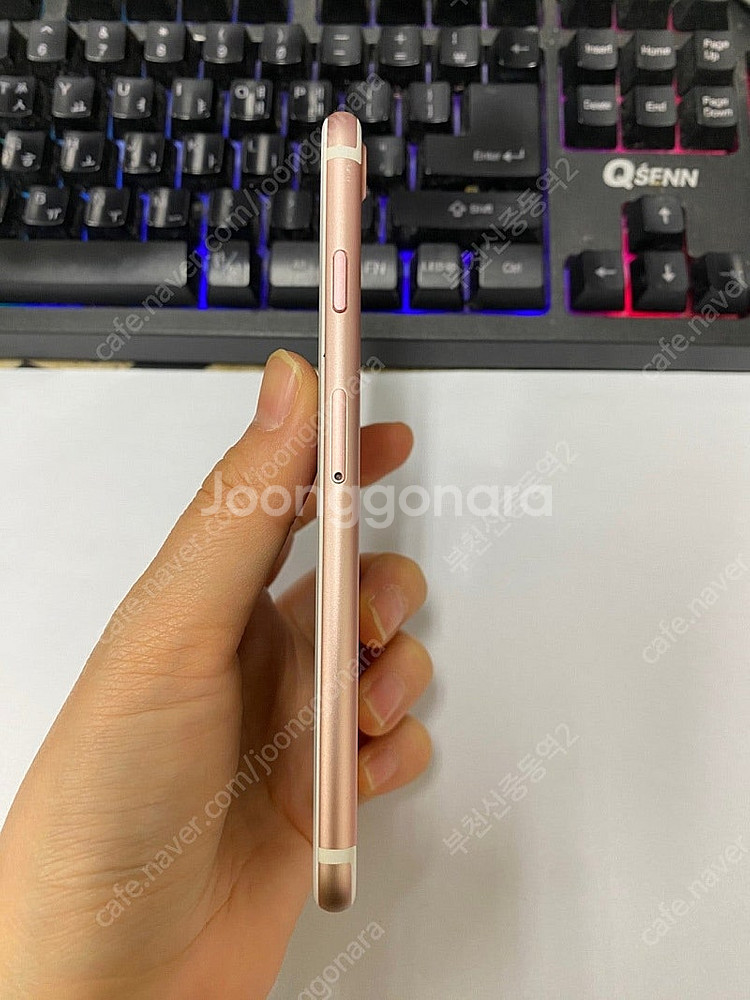 199600 아이폰7 로즈골드 SS급 32GB 배터리성...--5