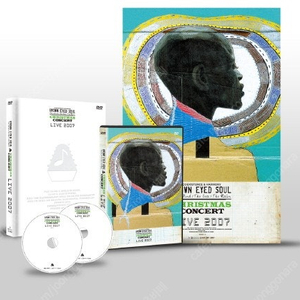 브라운아이드소울 2007년 크리스마스콘서트 DVD 미개봉 팝니다