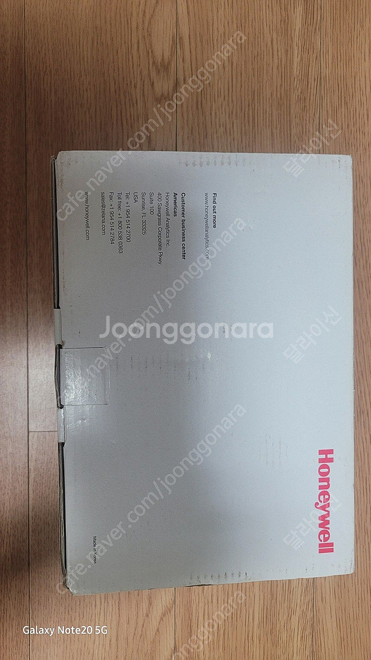 허니웰. 유해가스 측정기. Minimax. X4--1