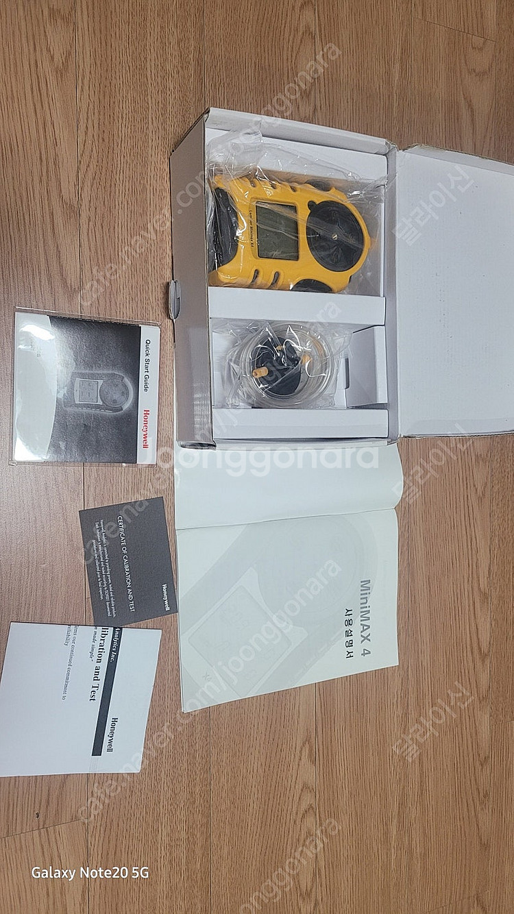 허니웰. 유해가스 측정기. Minimax. X4--6