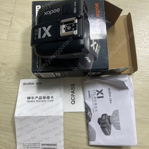 (가격인하) 고독스 니콘용 송신기 X1Tn 판매합니다.(2.5만원) 박스셋, 신동품