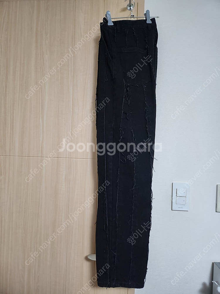 마뗑킴 청바지/블랙진(반값택포)--0