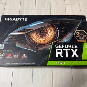 [부산]기가바이트 RTX 3070 GAMING OC 8GB 팝니다.