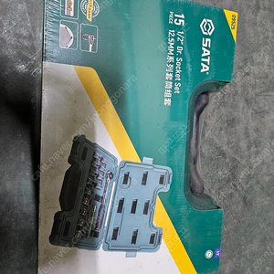 사타(SATA) 1/2인치 육각 소켓 렌치 세트 15PCS 09525