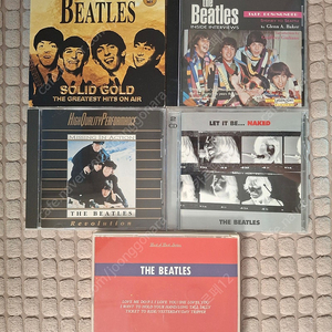 비틀즈 Beatles 희귀 수입 CD 총 9장