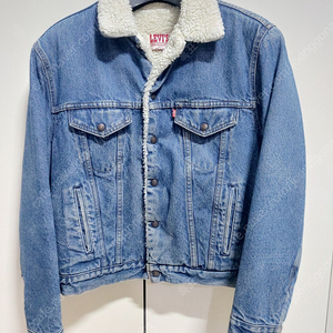 Levi's 미국산 80s 빈티지 쉐르파 트러커 데님 자켓 판매