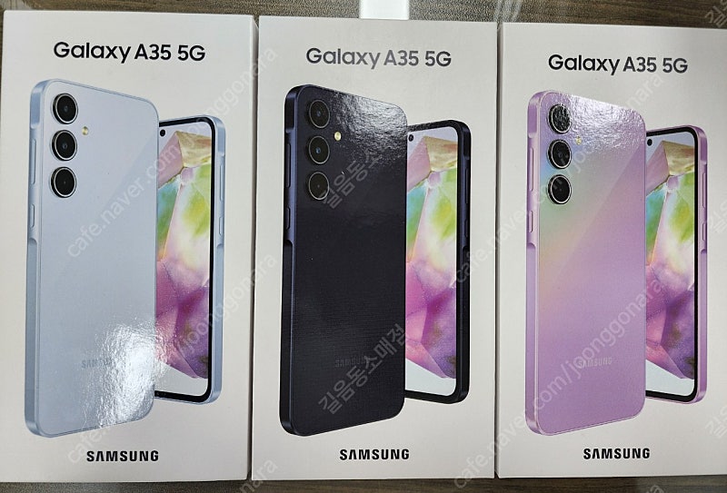 갤럭시A35 128G 미개봉 새제품 판매합니다.--0