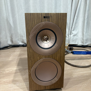 KEF R3 스피커 월넛