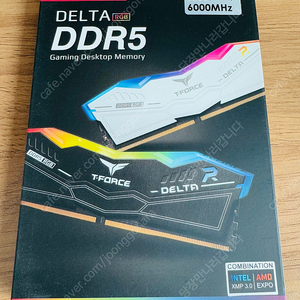 팀그룹 DDR5 6000 델타 Rgb 16g x 2 블랙 미개봉