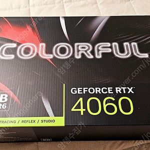 컬러풀 RTX4060 mini 미개봉