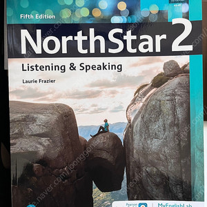 NorthStar 2 Listening & Speaking Fifth Edition, Laurie Frazier Pearson 교재 판매합니다.