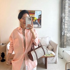 Cdsd Classic linen shirts_pink 클래식 린넨 셔츠(핑크) 임부복 임산부 가능