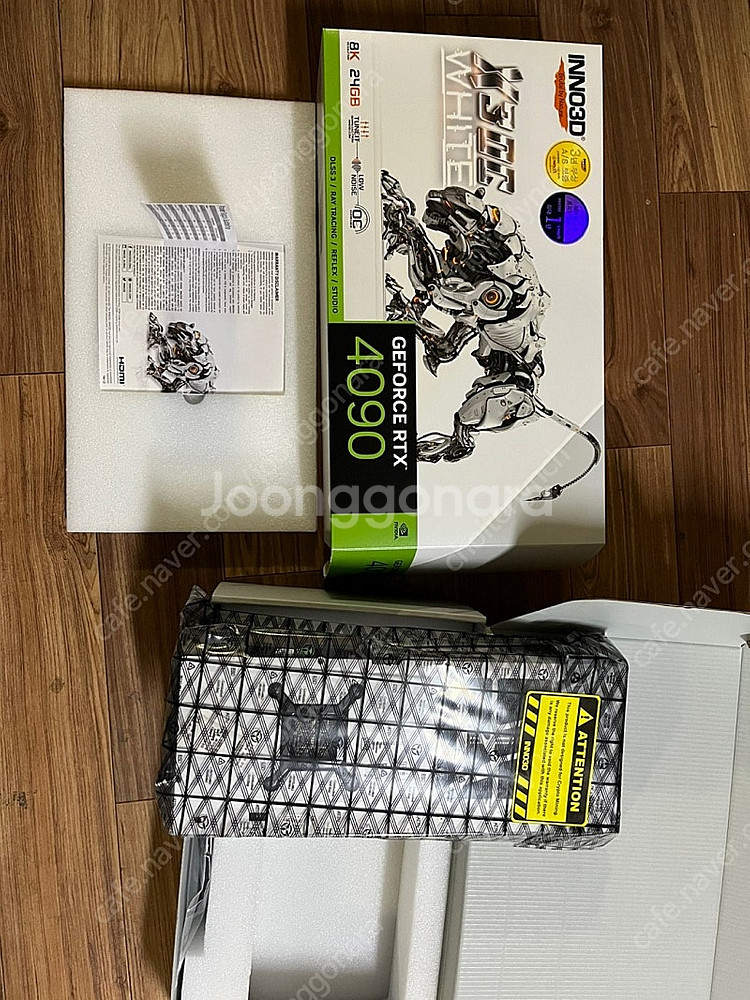 INNO3D RTX 4090 미개봉(박스 단순개봉)--0