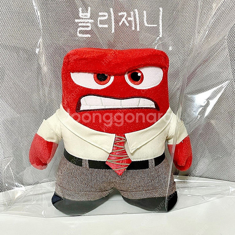 새상품)정품! 인사이드아웃2 버럭이 애착 인형 생일선물--0