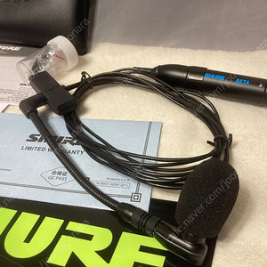 [가격인하] SHURE BETA98H/C 클립형 콘덴서 마이크 관악기, 타악기, 섹소폰, 트럼펫등 최적