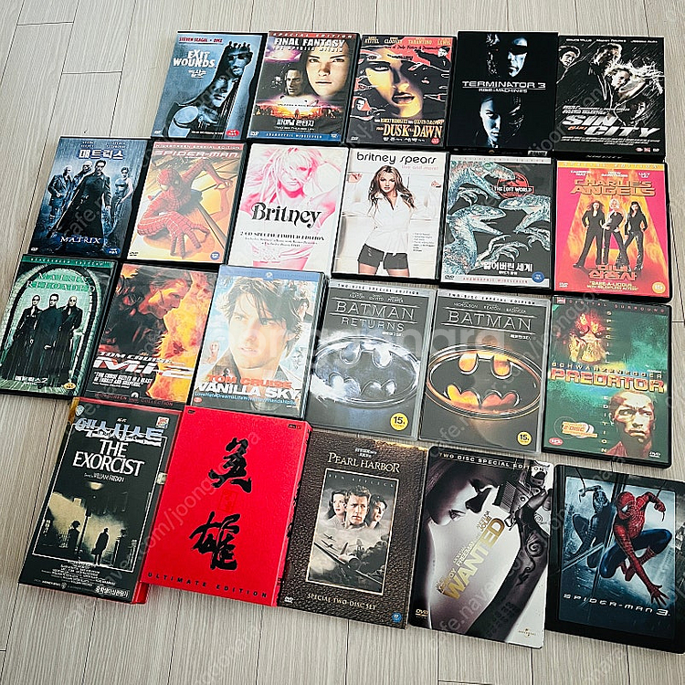 옛날 DVD 비디오CD 일괄 나눔--0