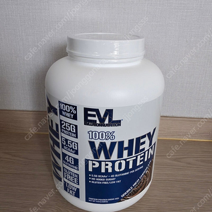 EVLUTIONNUTRITION 웨이 프로틴 더블 리치 초콜릿 맛, 2.268kg