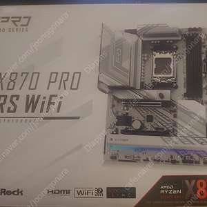 애즈락 ASRock X870 Pro RS WiFi 대원CTS 미개봉 판매합니다