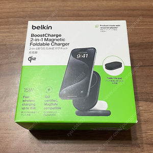 벨킨 Belkin 2in1 Qi5 충전기 세트 팝니다