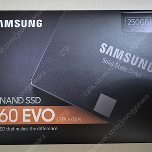 삼성 SSD 860 EVO 250GB (미개봉)