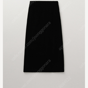 샵게드 게드 shop ged VELVET FLOW MAXI SKIRT - BLACK S size 새상품