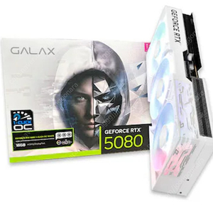 갤럭시 GALAX 지포스 RTX5080 WHITE OC D7 16GB 팝니다