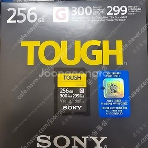 SONY SDcard, SF-G256T 최저가 38만원 (256기가, 고성능)