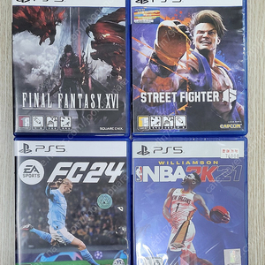 ps5 파판16 ,,FC24 ,nba2k21