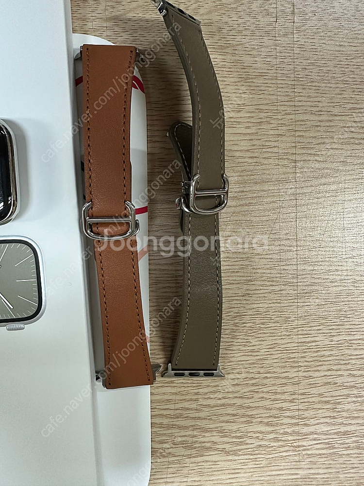 애플워치9 스테인리스 41mm 셀룰러 판매합니다.--2