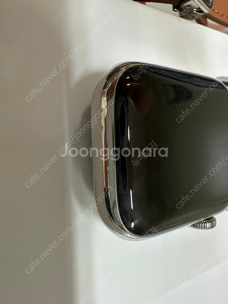 애플워치9 스테인리스 41mm 셀룰러 판매합니다.--5