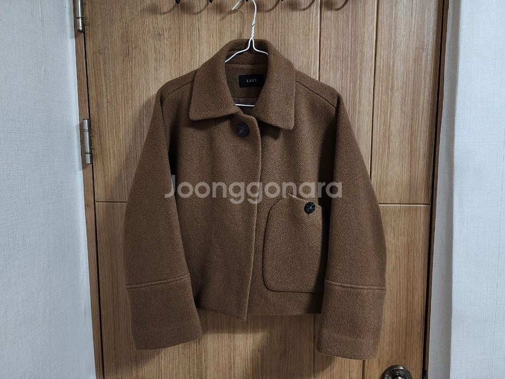 (55)여성 한섬 레트 LATT 캐시미어 100% 포켓...--1