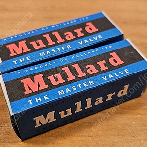 (판매)MULLARD 멀라드 12AX7 / ECC-83 초단관 패어매치드 1조 진공관