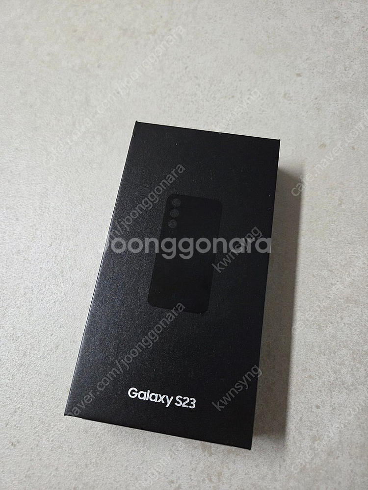 갤럭시 S23 512Gb 블랙 자급제 풀박스 팝니다.--1