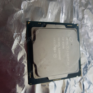 i3 8100 cpu 단품 팝니다