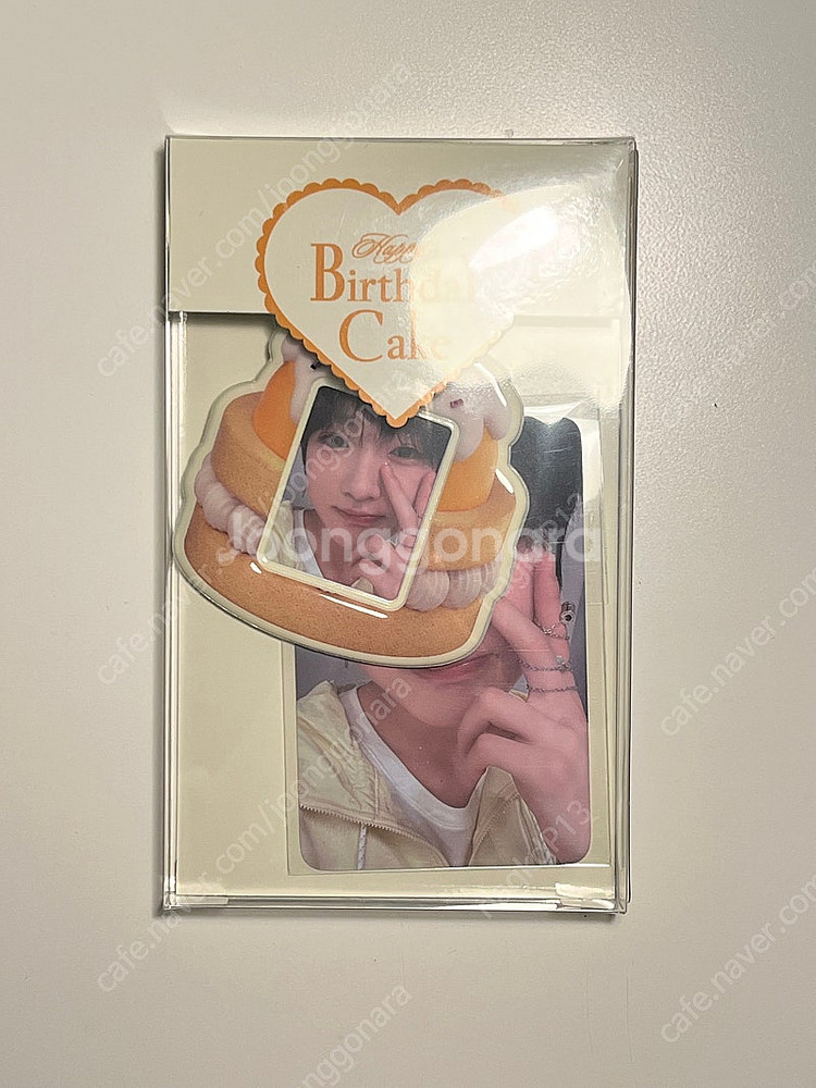 엔시티위시 위시 사쿠야 생일 포카 홀더 키링 MD 앰디--0