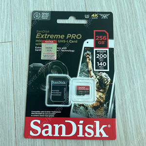 Sandisk SD카드 익스트림 프로 256gb