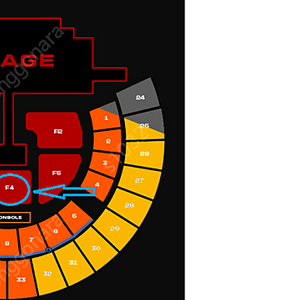 [투에니원(2ne1) 콘서트] 일요일 F4구역 12열 단석 양도
