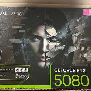 갤럭시 rtx5080 블랙 미개봉 팝니다