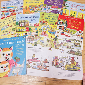 Richard scarry 리처드 스캐리 베스트컬렉션 10권셋트 팝니다.