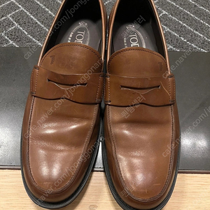 Tod's 브라운 구두 (size 8, ~275mm)