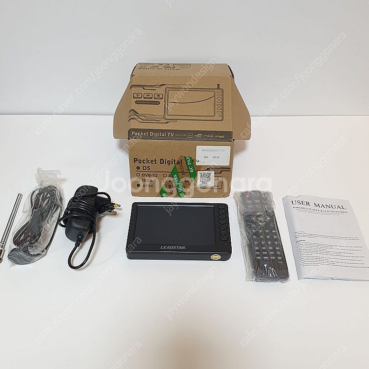 LEADSTAR D5 휴대용 디지털 TV, 5 인치--0