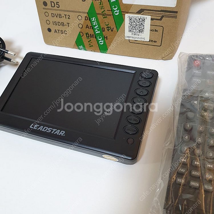 LEADSTAR D5 휴대용 디지털 TV, 5 인치--2